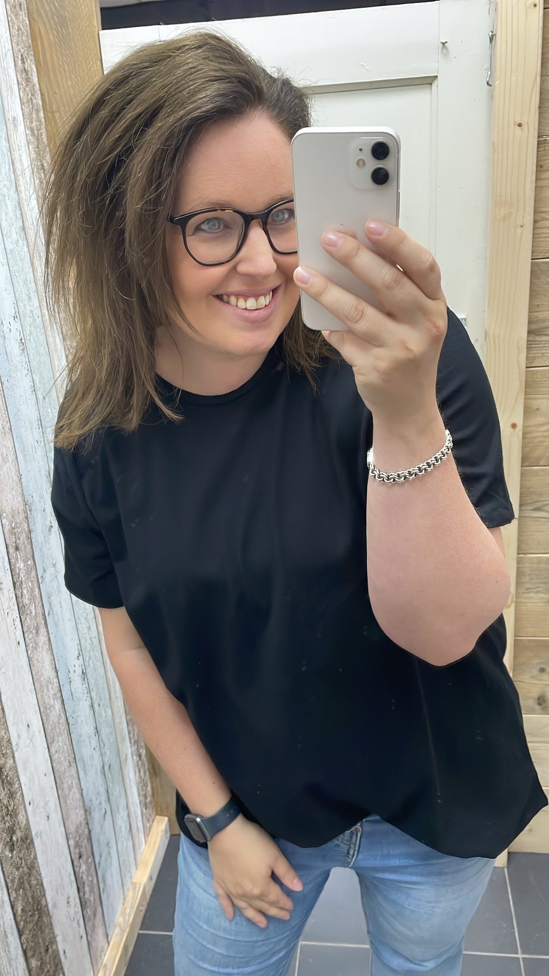 PS T-SHIRT ‘BASIC’ | ZWART