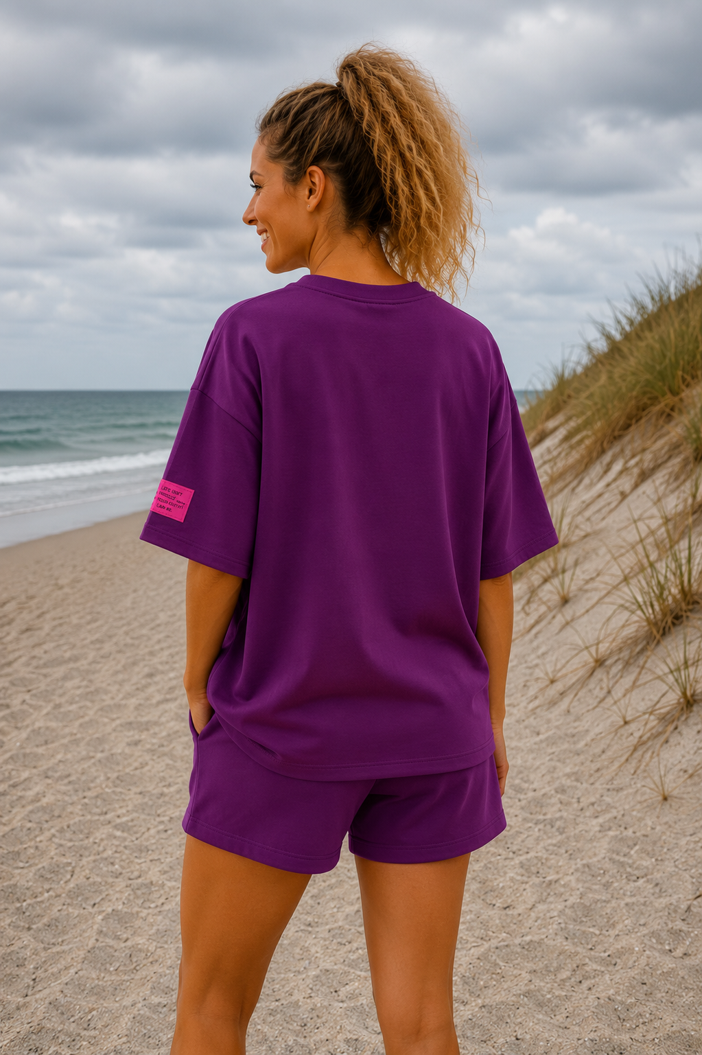 COMFY PAK 'EMBLEEM' | AUBERGINE