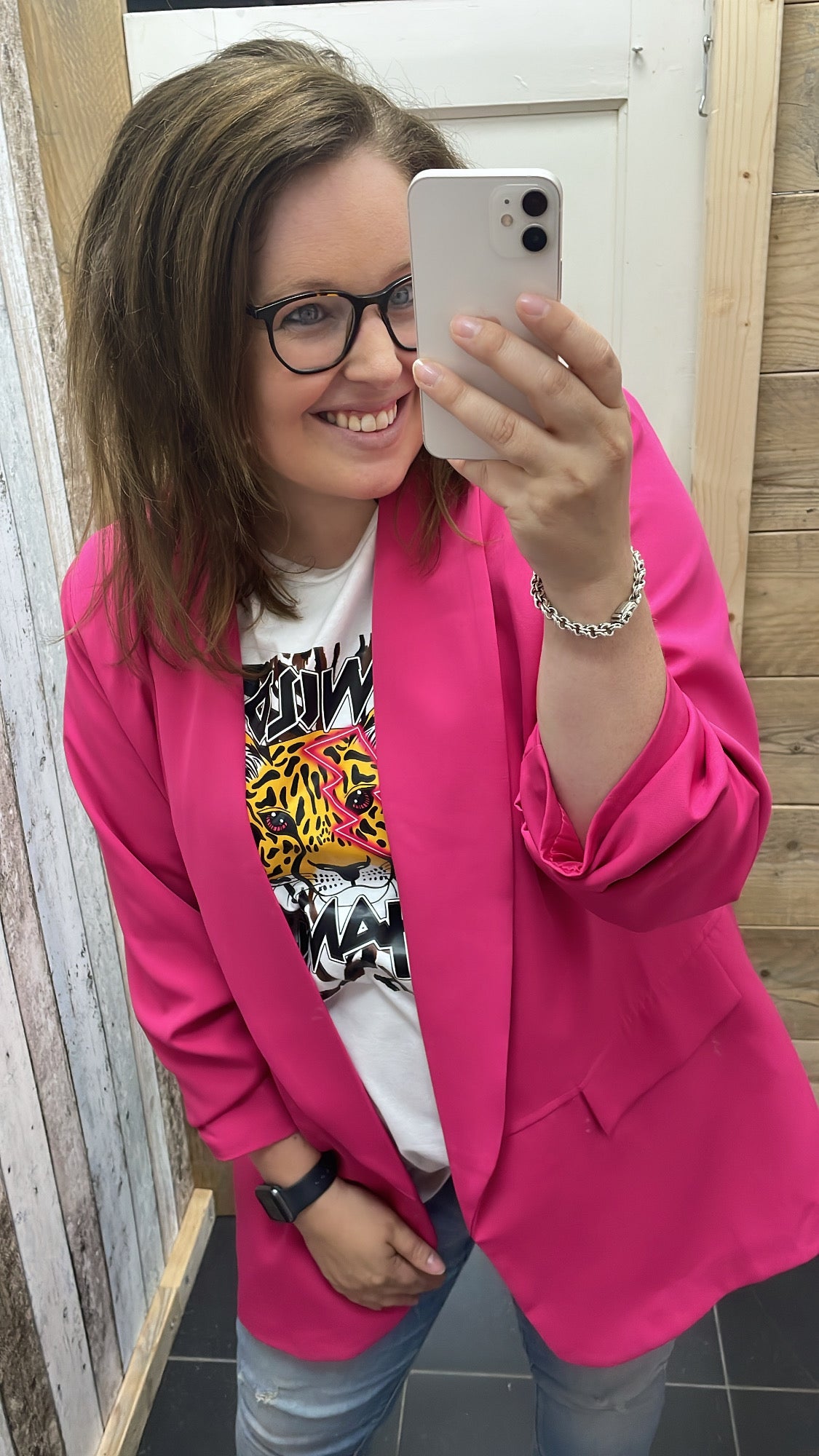 PS T-SHIRT ‘PANTER' | FUCHSIA