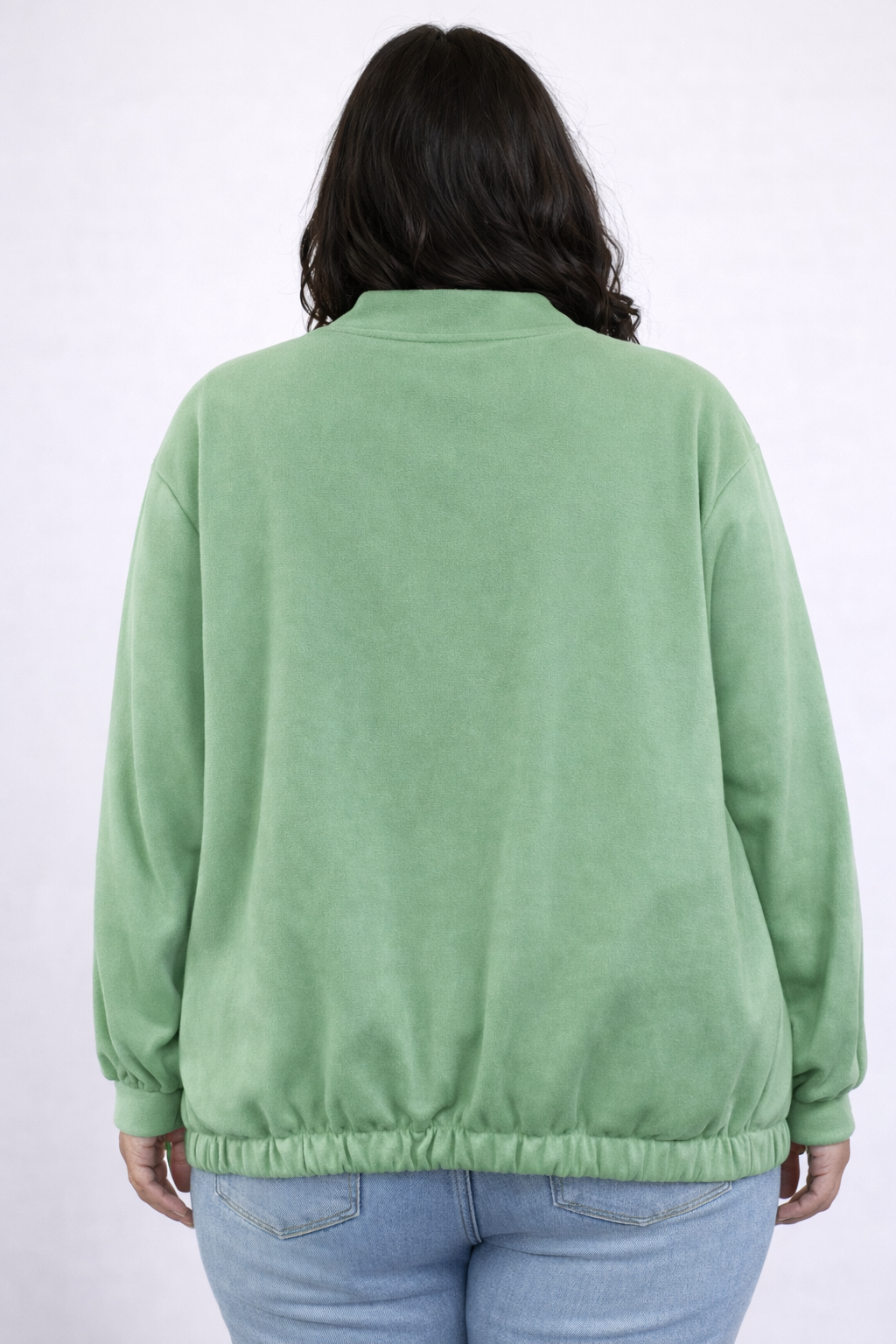 PS JAS SUEDE 'BIES' | MINTGROEN