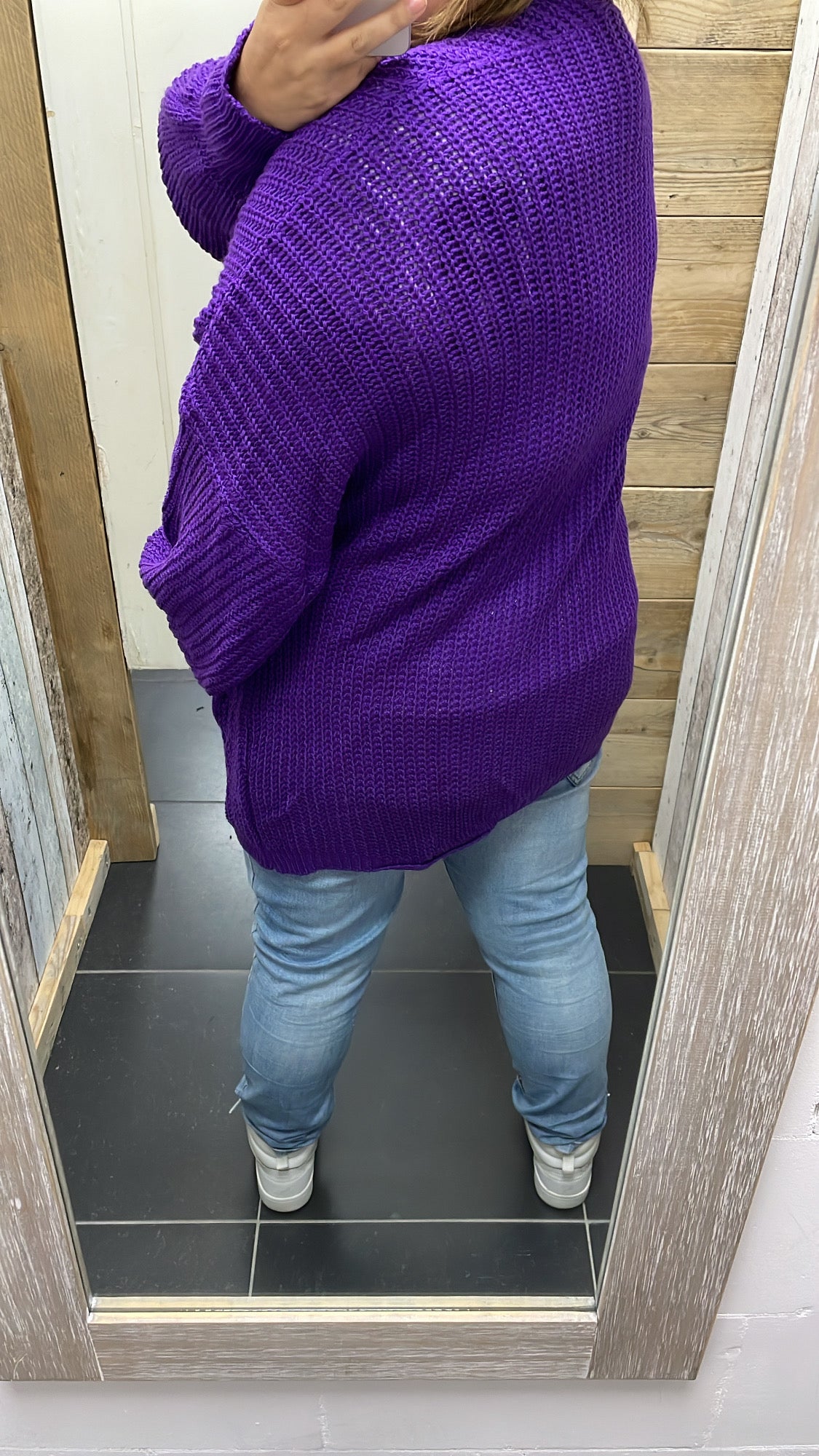 PS VEST ‘KORT’ | DONKERPAARS