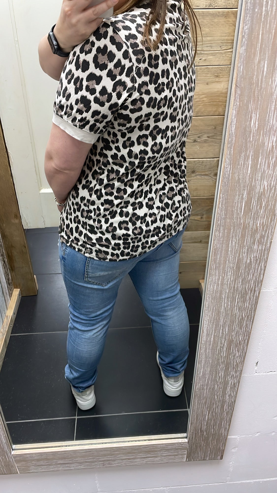 TOP 'NEON PANTER' | ZWART
