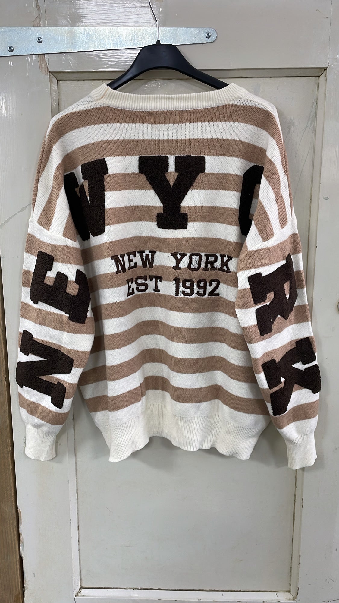 TRUI 'NEW YORK' | CREME/BRUIN