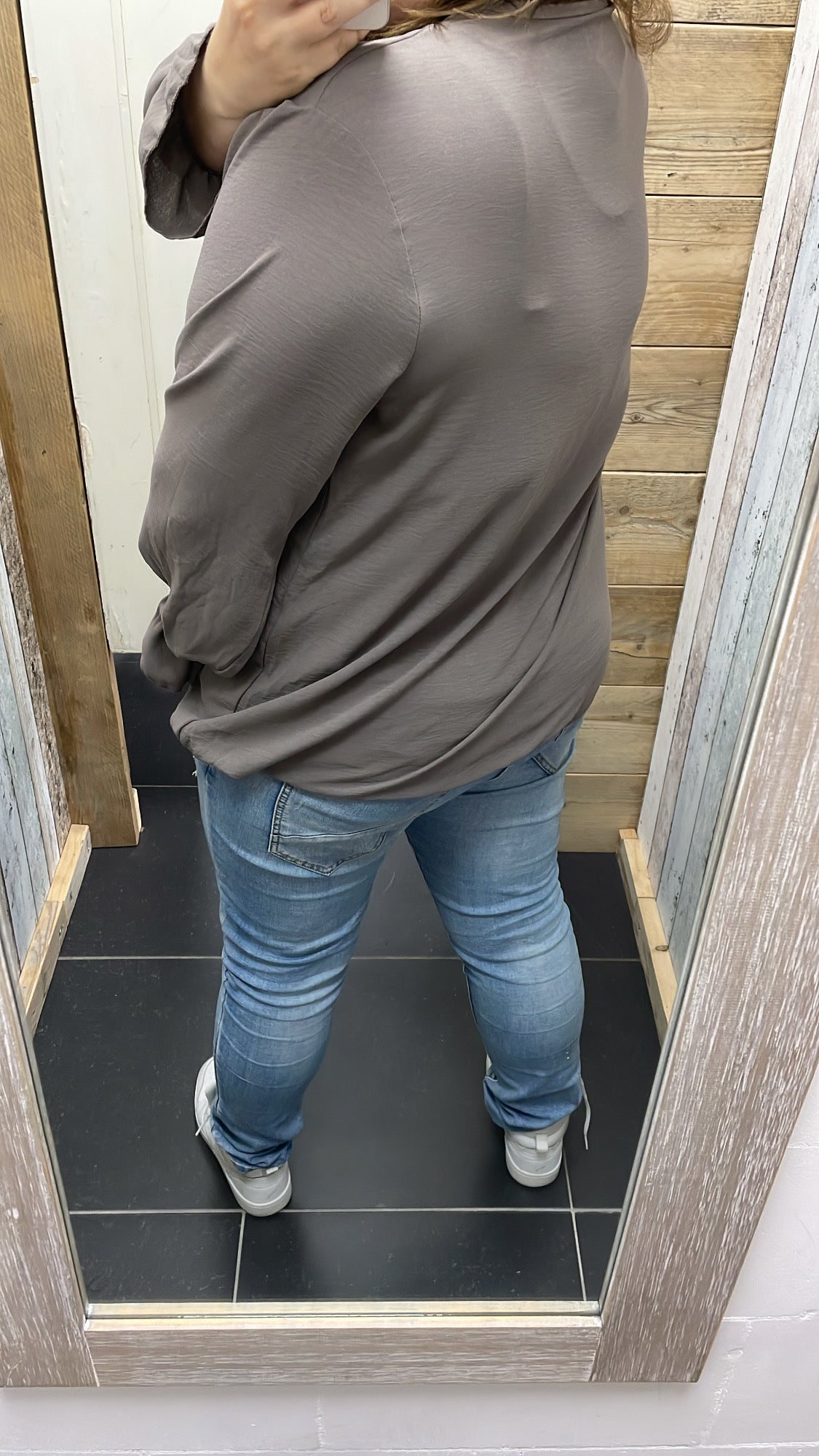 PS BLOUSE ‘KETTING’ | TAUPE