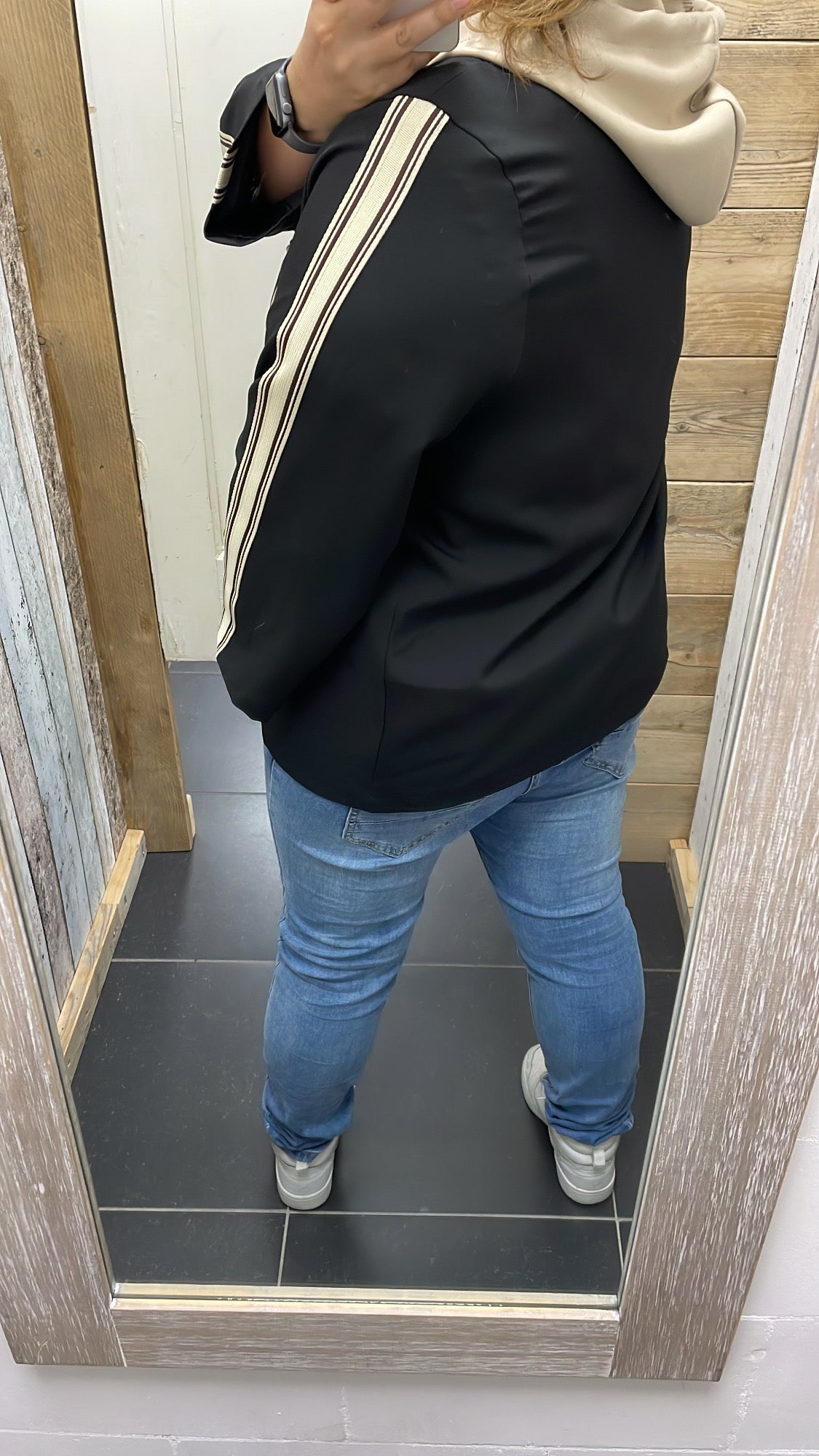 PS BLAZER 'BIES' | ZWART
