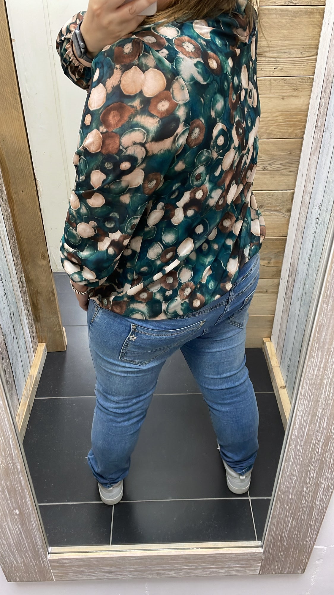 BLOUSE ‘INGE’ | PETROL