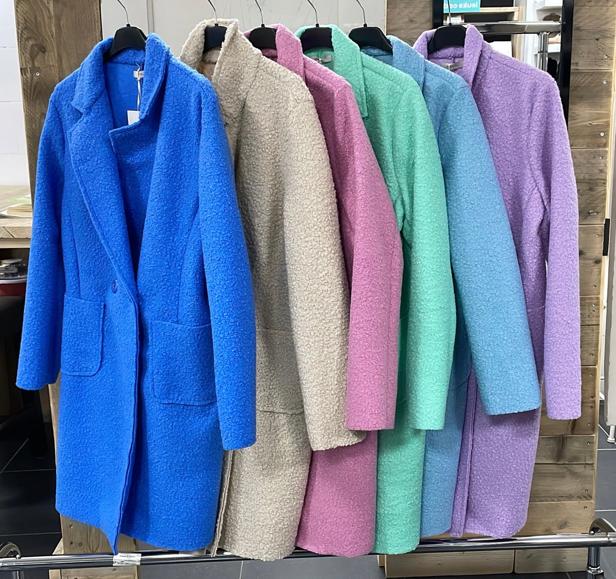 JAS 'BOUCLÉ' | LICHTBLAUW