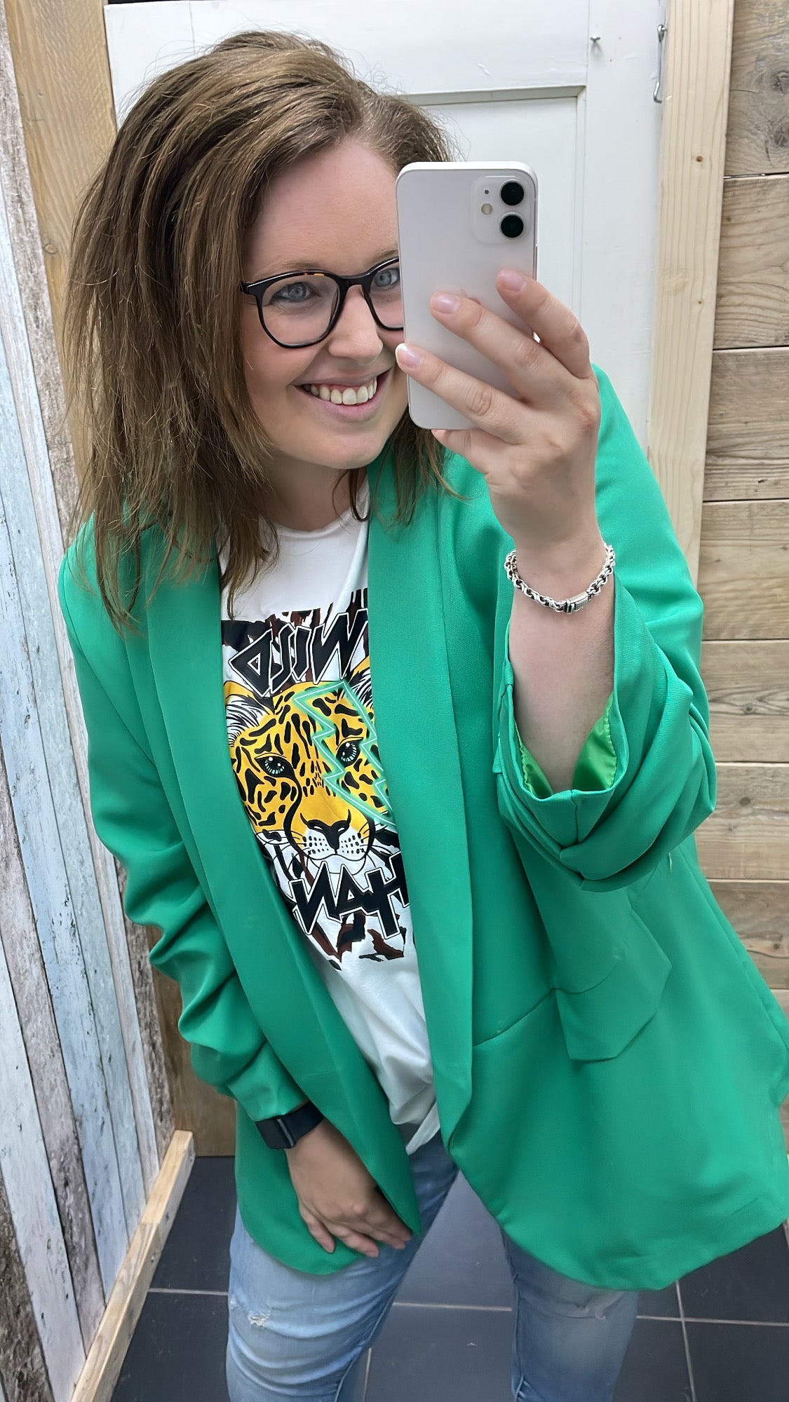 PS T-SHIRT ‘PANTER' | GROEN