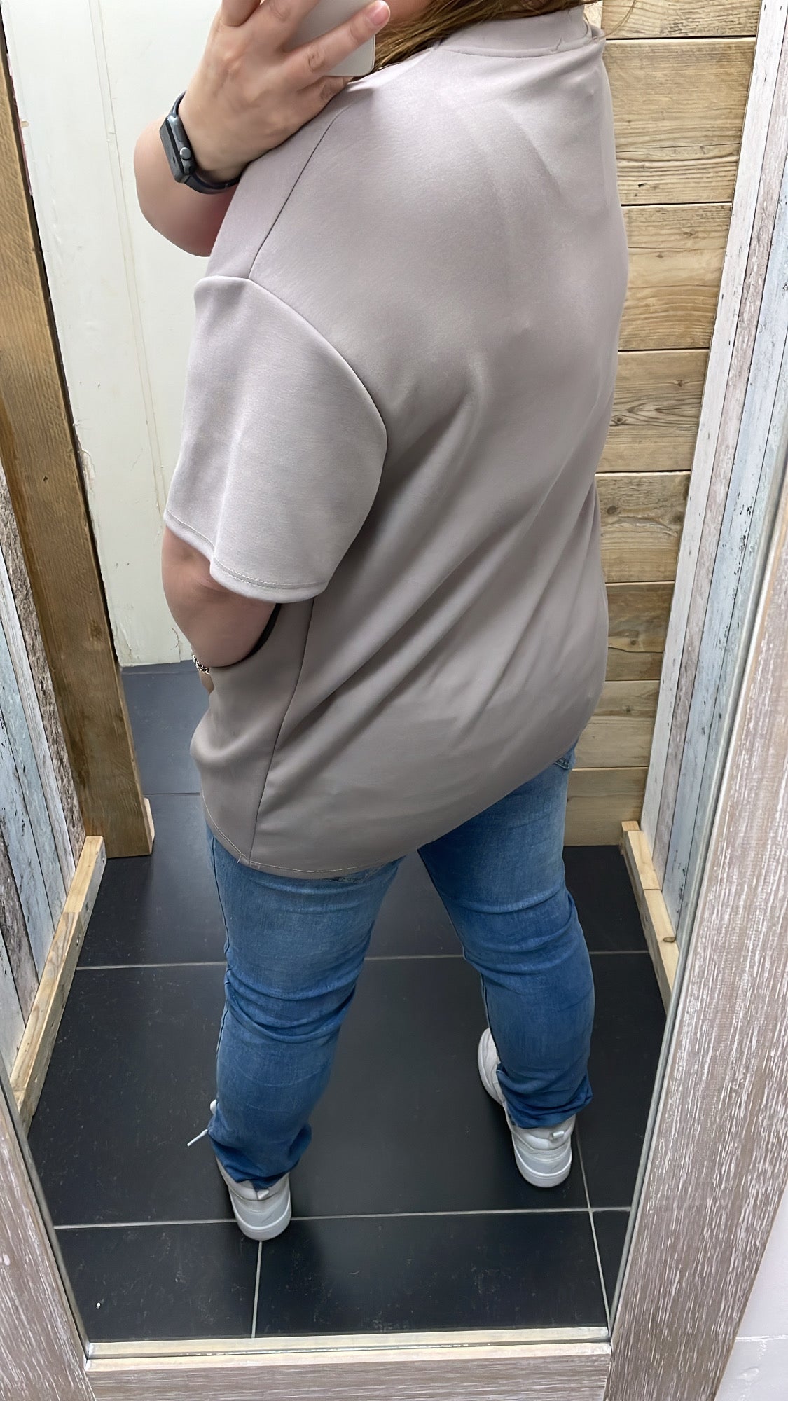 PS TOP 'REBEL' | TAUPE