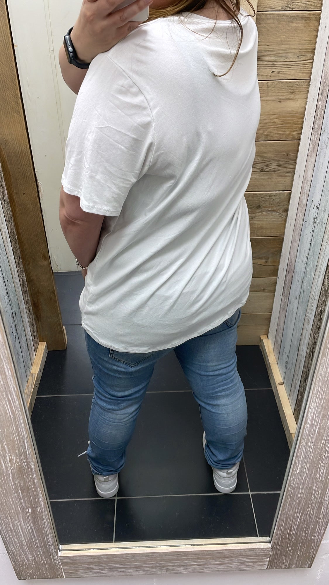 PS T-SHIRT ‘POCKET' | WIT