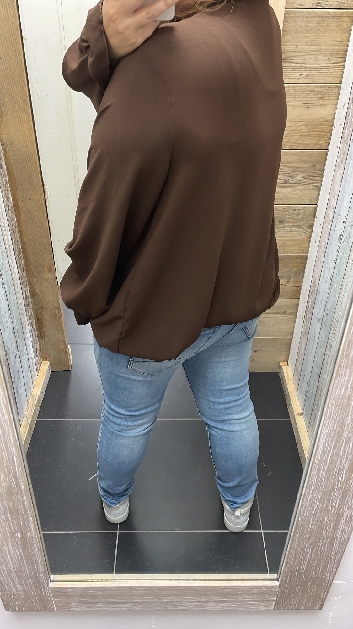 PS2 BLOUSE ‘KETTING’ | DONKERBRUIN