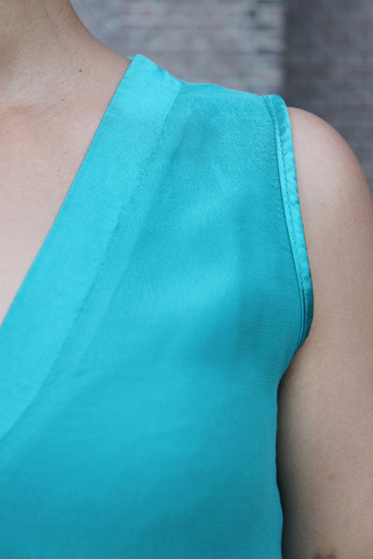 TOP 'VIKKI' | TURQUOISE