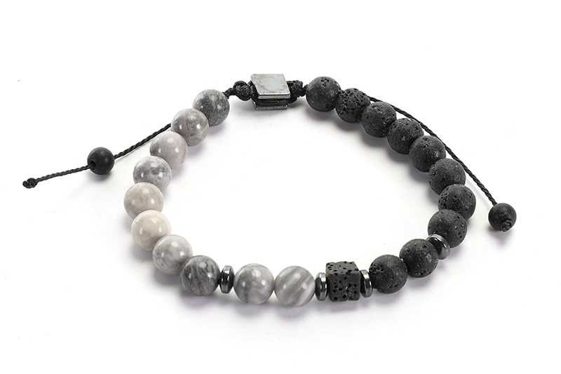 MANNENARMBAND ‘TIJN’ | GRIJS