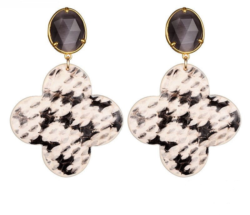 OORBELLEN ‘SWEET 7’ | LEATHER