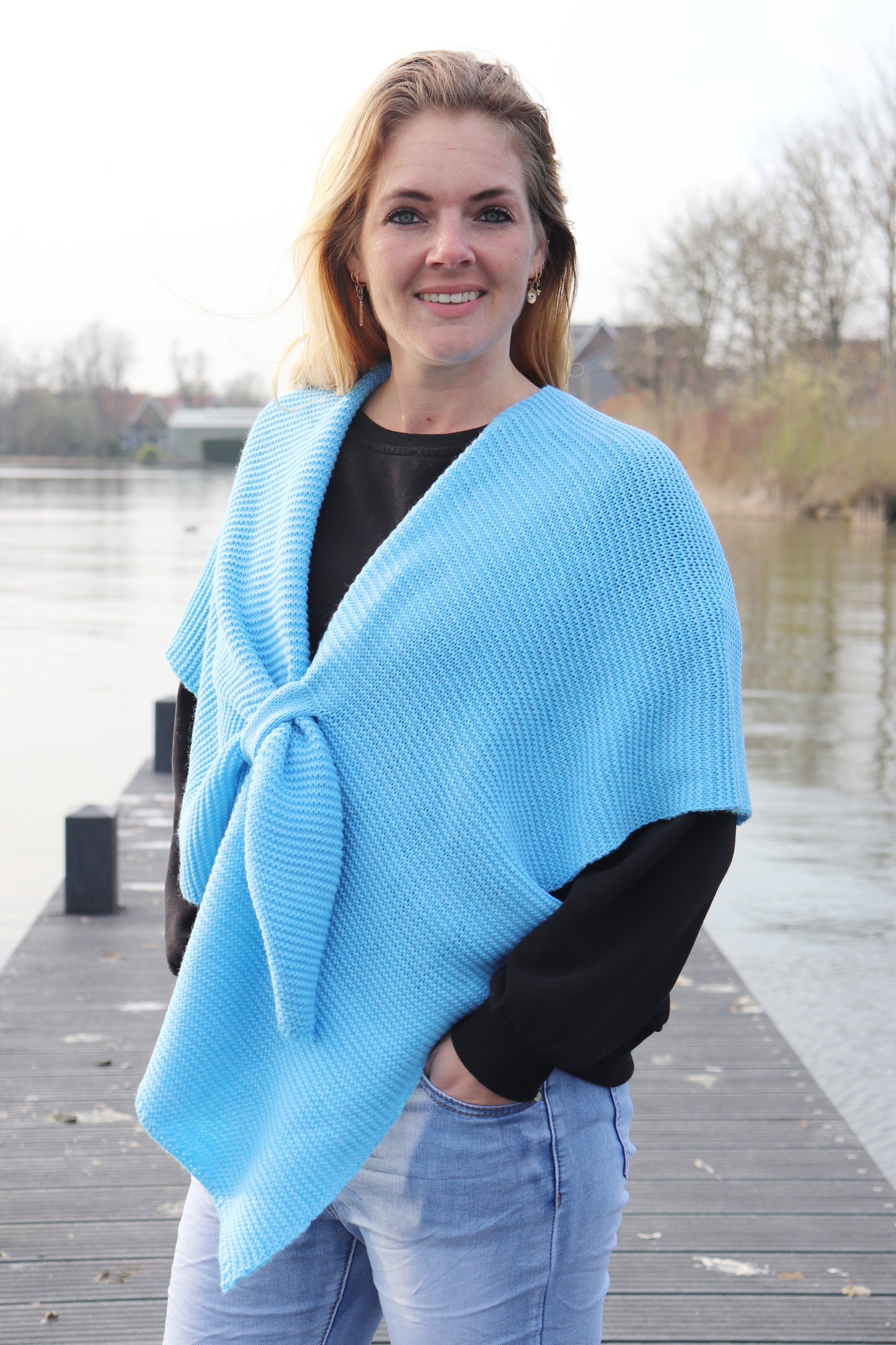PONCHO 'GINA' | AQUA