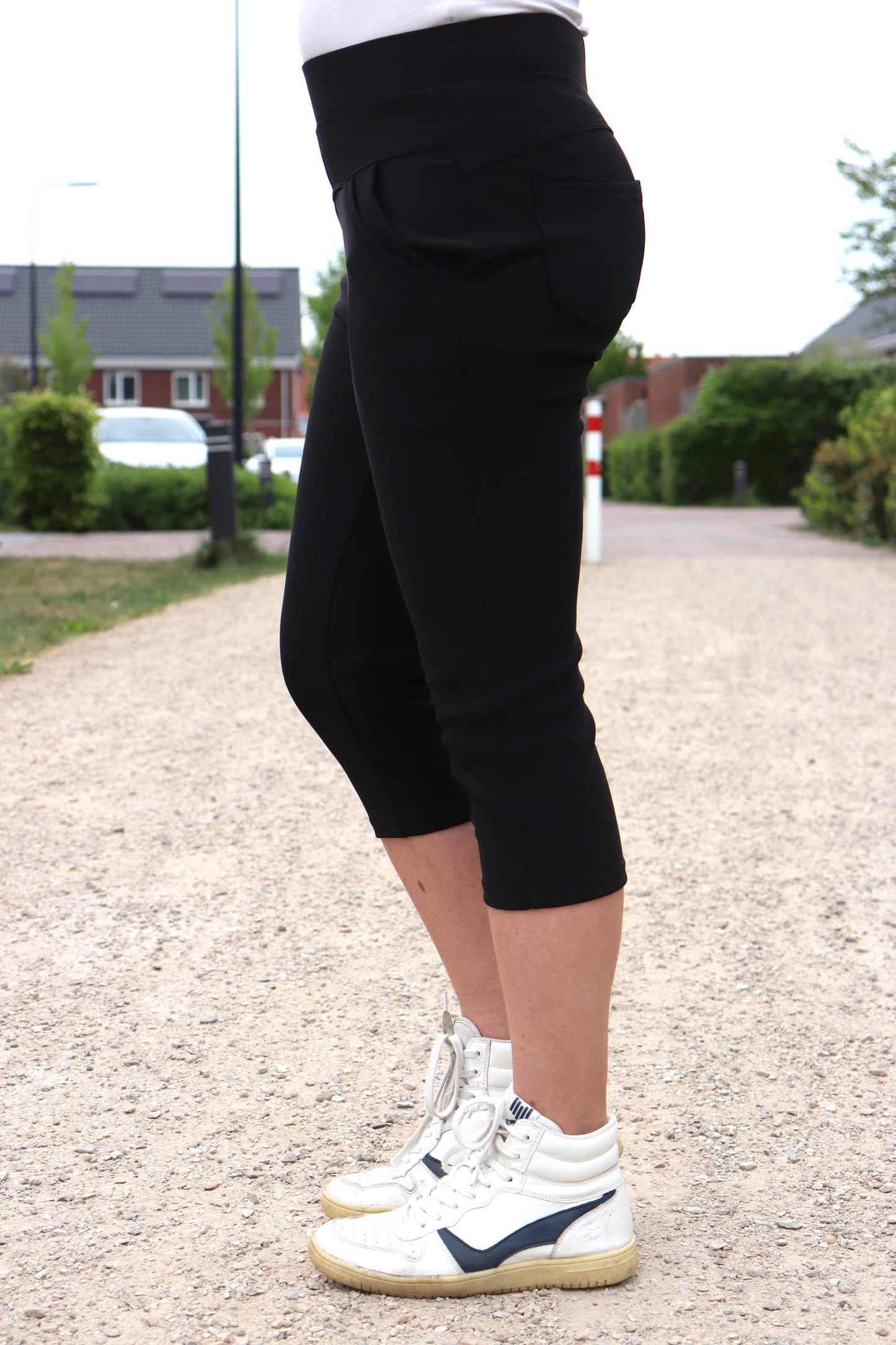 TRAVELBROEK 3/4 | ZWART