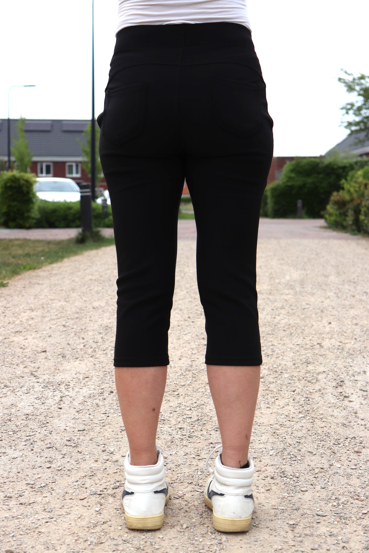 TRAVELBROEK 3/4 | ZWART