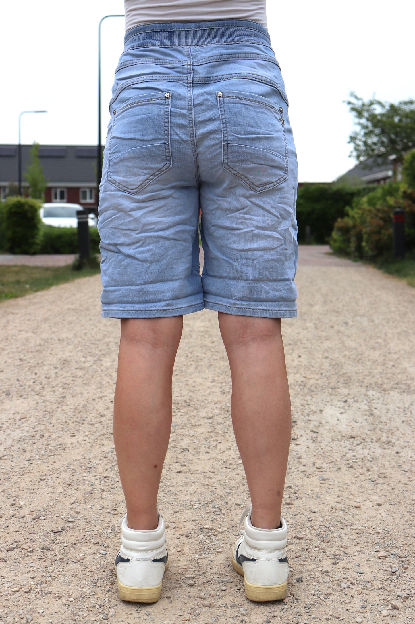KAROSTAR KORTE BROEK 'KOORD' | JEANS