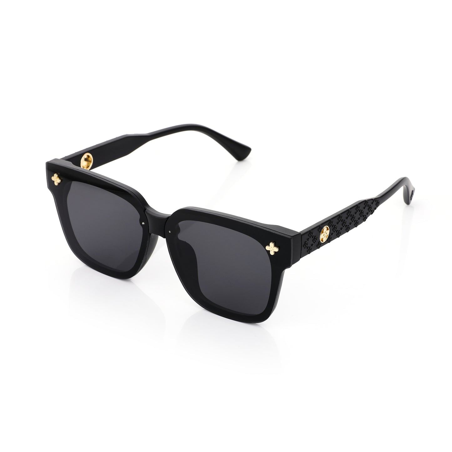 ZONNEBRIL ‘KLAVER’ | ZWART