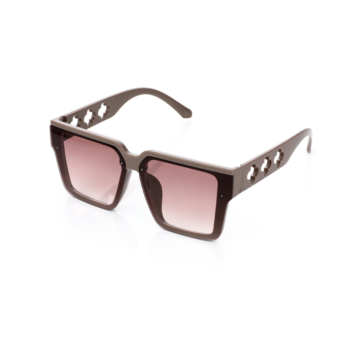 ZONNEBRIL ‘KLAVERTJES’ | TAUPE