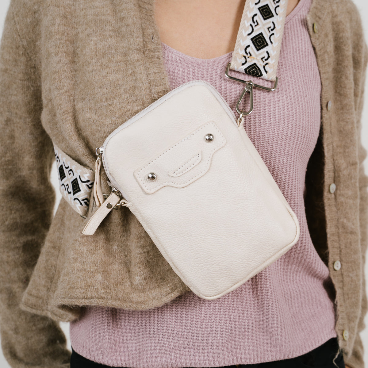 KLEINE TAS 'SPRING' | BEIGE