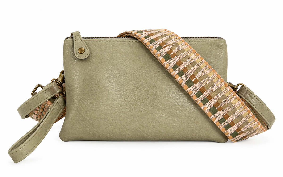 KLEINE TAS 'NEW YORK' | GROEN