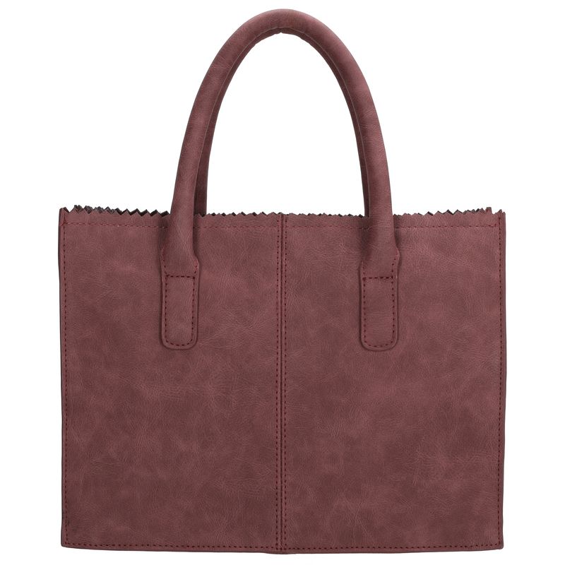 ZEBRA HANDTAS 'LISA' | BORDEAUX