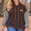 PS HOODIE 'STREPEN' | BRUIN