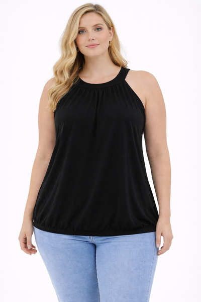 PS HALTERTOP | ZWART