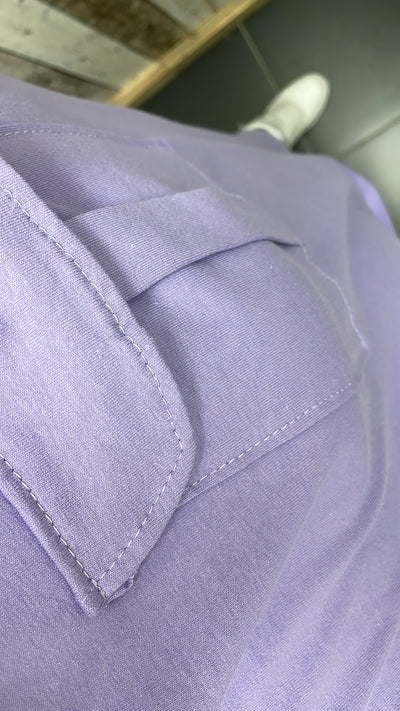 PS T-SHIRT ‘POCKET' | LILA