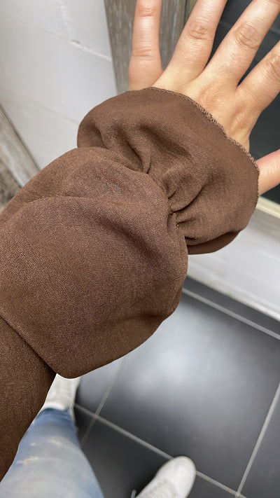 PS2 BLOUSE ‘KETTING’ | DONKERBRUIN