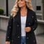PS BLAZER 'HARTJES' | ZWART