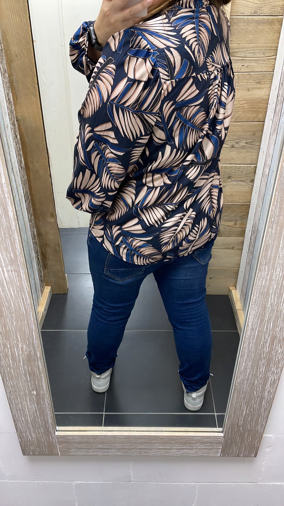 PS BLOUSE ‘ROSE’ | BLAUW