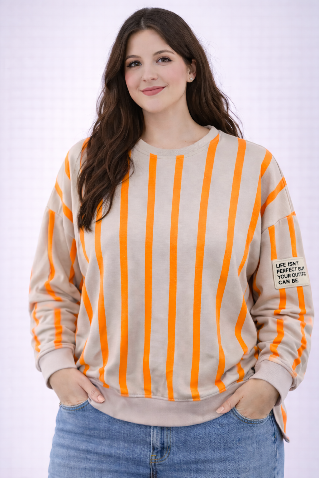 PS TRUI 'EMBLEEM STREEP' | ORANJE