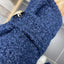 PS VEST 'TEDDY KNOOP' | JEANSBLAUW