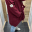 PS VEST 'TEDDY EMBLEEM' | BORDEAUX