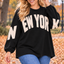 PS TRUI 'NEW YORK' | ZWART