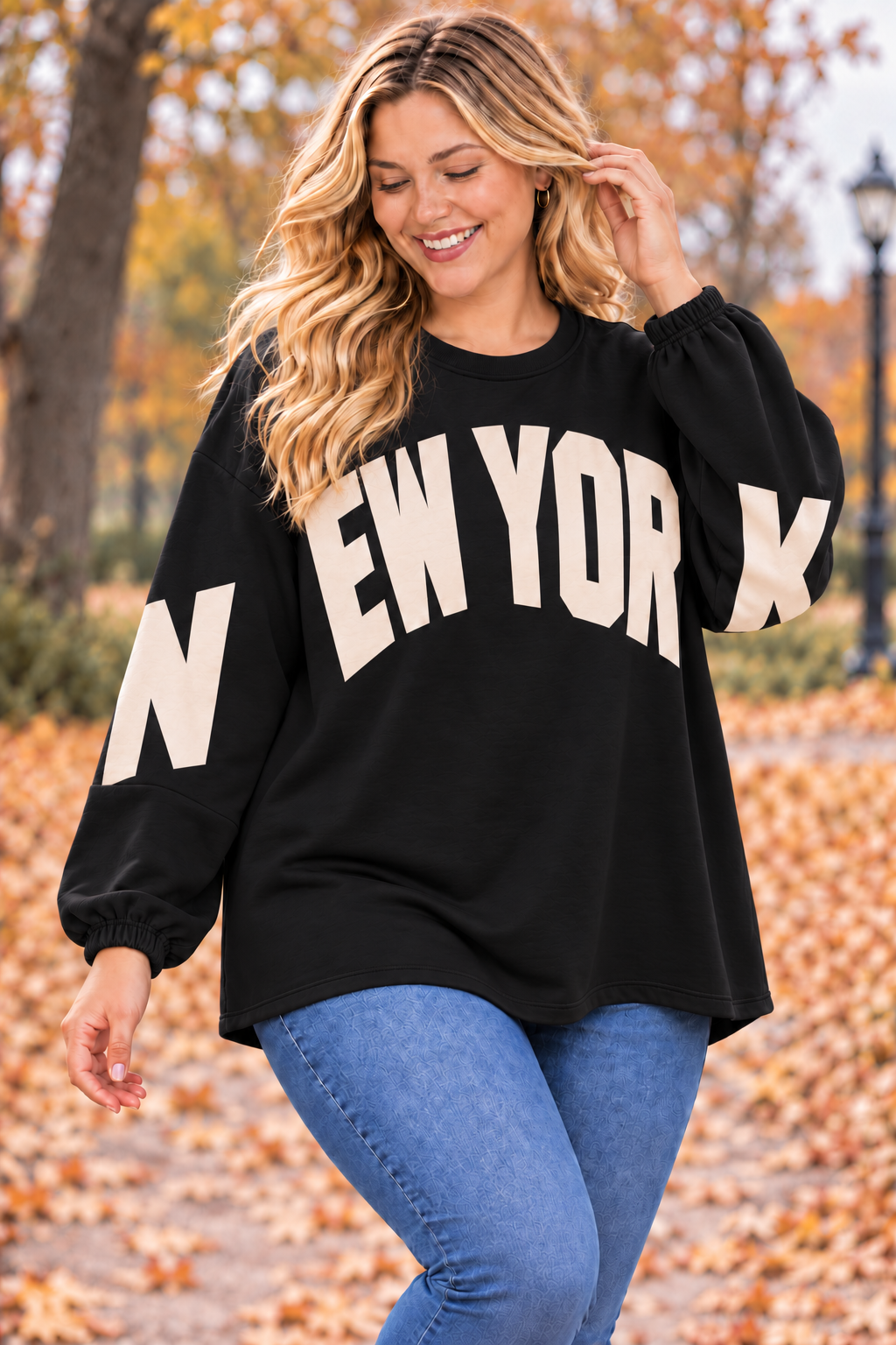 PS TRUI 'NEW YORK' | ZWART