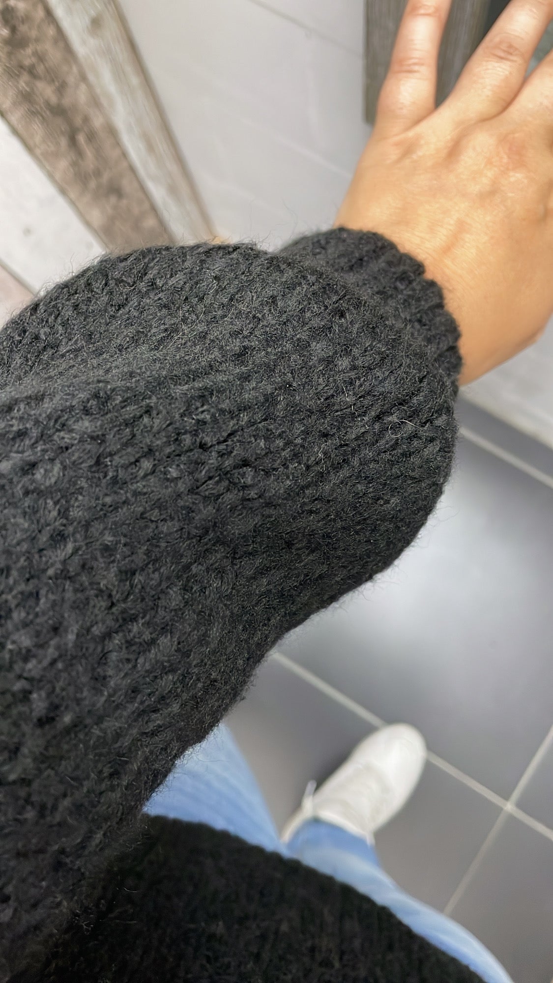 PS TRUI ‘GEBREID’ | ZWART