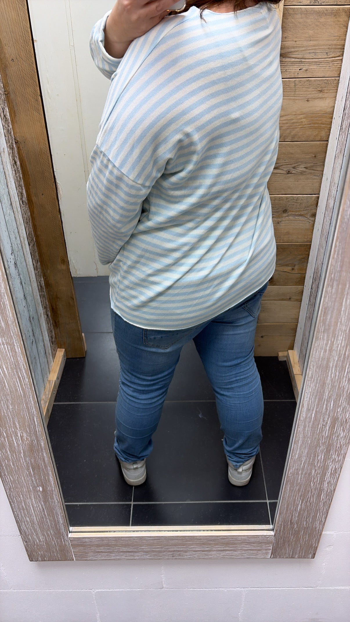 PS TOP 'STREPEN' | LICHTBLAUW