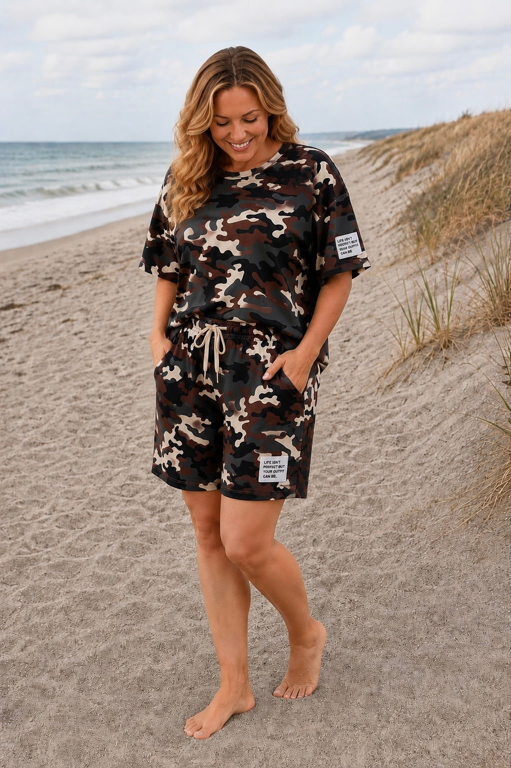 PS COMFY PAK 'CAMOUFLAGE' | ZWART