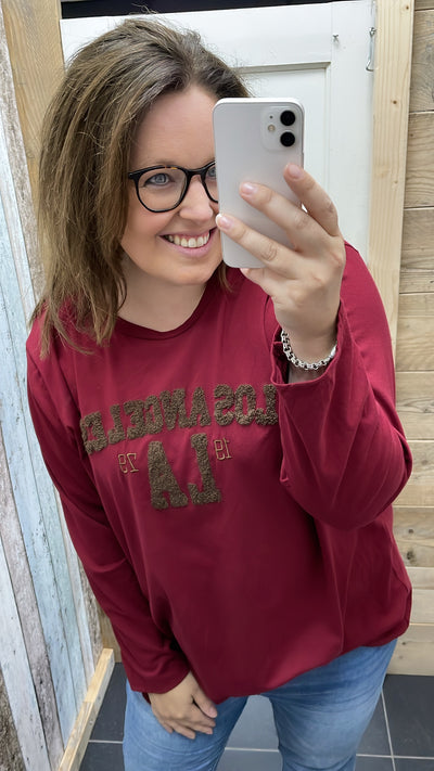 PS TOP ‘LOS ANGELES’ | BORDEAUX