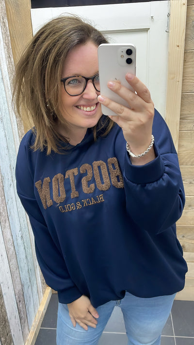 PS SWEATER ‘BOSTON’ | BLAUW