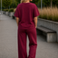 PS COMFY PAK 'EMBLEEM' | DONKER ROOD
