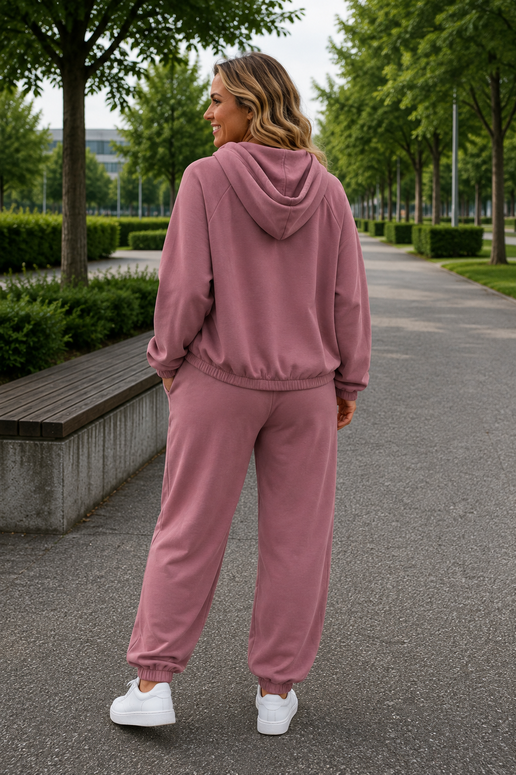 PS JOGGINGPAK 'KOORDJE' | ROZE