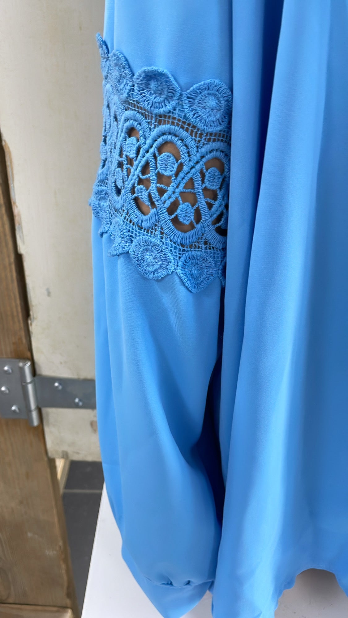 BLOUSE 'KANT MOUW' | BLAUW