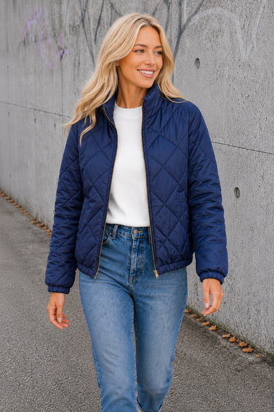 JAS GEWATTEERD | BLAUW