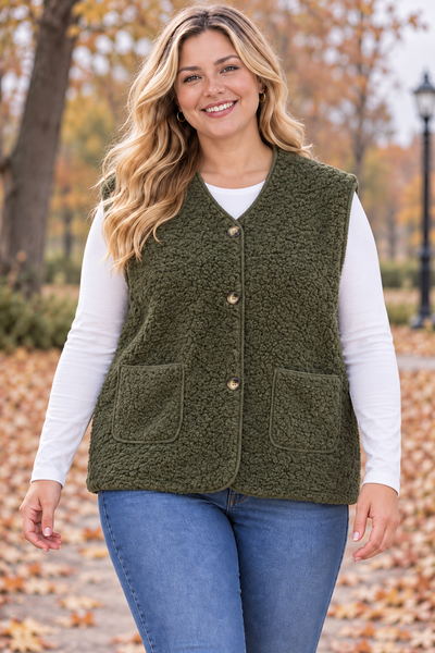 PS GILET 'TEDDY' | ARMY