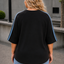 PS TOP 'GOOD VIBES' | ZWART