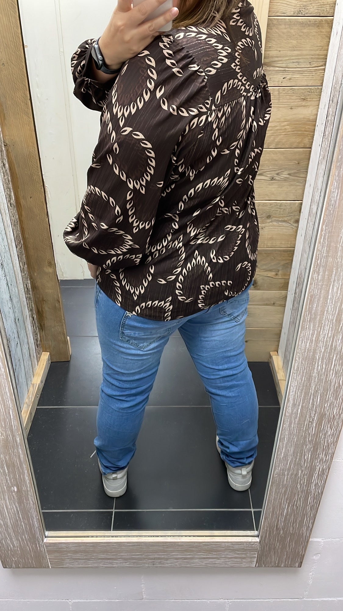 BLOUSE 'GREET' | DONKERBRUIN